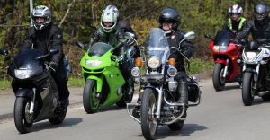 Motocyklici rozpoczynaj sezon, przejad z Bielska-Biaej do Ustronia