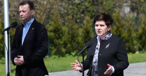 Premier odwiedzia placwk stray granicznej w Bielsku-Biaej - foto