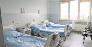 Pomieszczenia dla pododdziau udarowego w pszczyskim szpitalu gotowe