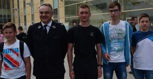 Kacper Gb z OSP Kaniw wygrywa krajowy Turniej Wiedzy Poarniczej