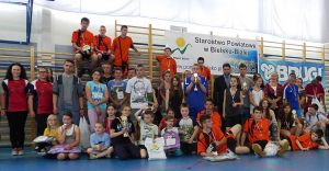 Sportowe zawody dzieci i modziey