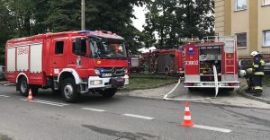 [ZDJCIA] Poar w domu przy ulicy Kochanowskiego