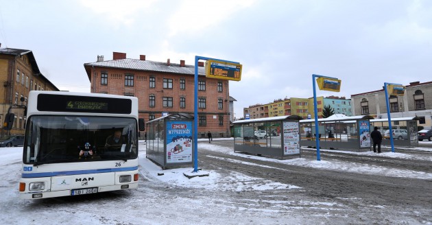 Plac autobusowy w Czechowicach-Dziedzicach
