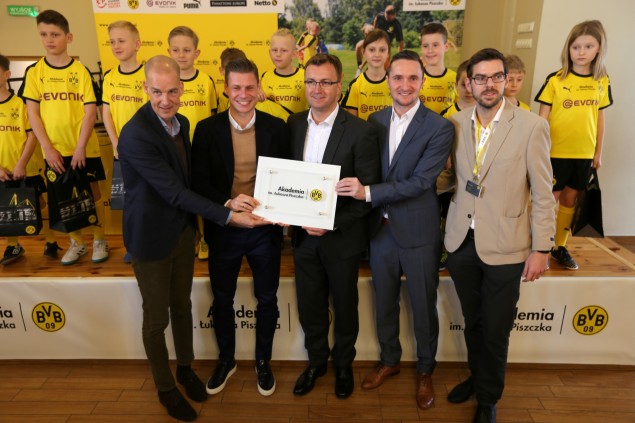 Inauguracja współpracy Akademii Łukasza Piszczka z Borussią Dortmund - 19.03.2019