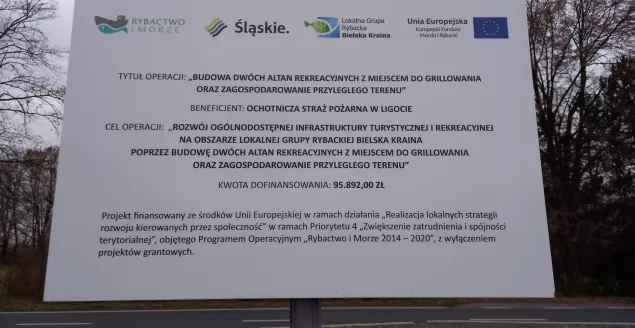 Nowe wiaty rekreacyjne w Ligocie